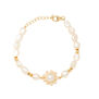 Pearl flower bracelet by Carousel Jewels